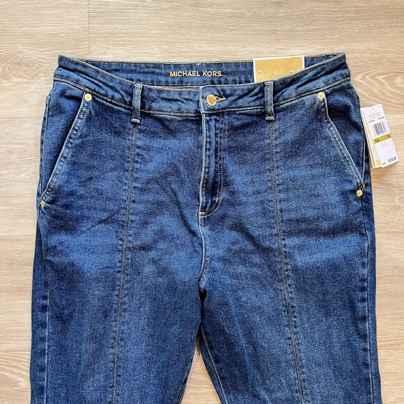 Michael Kors High-Rise Selma Bootcut-Size 14 - Picture 3 of 12